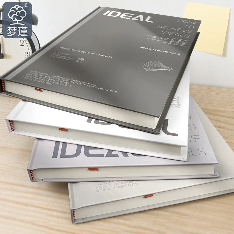 Caderno espiral de capa dura para empresas