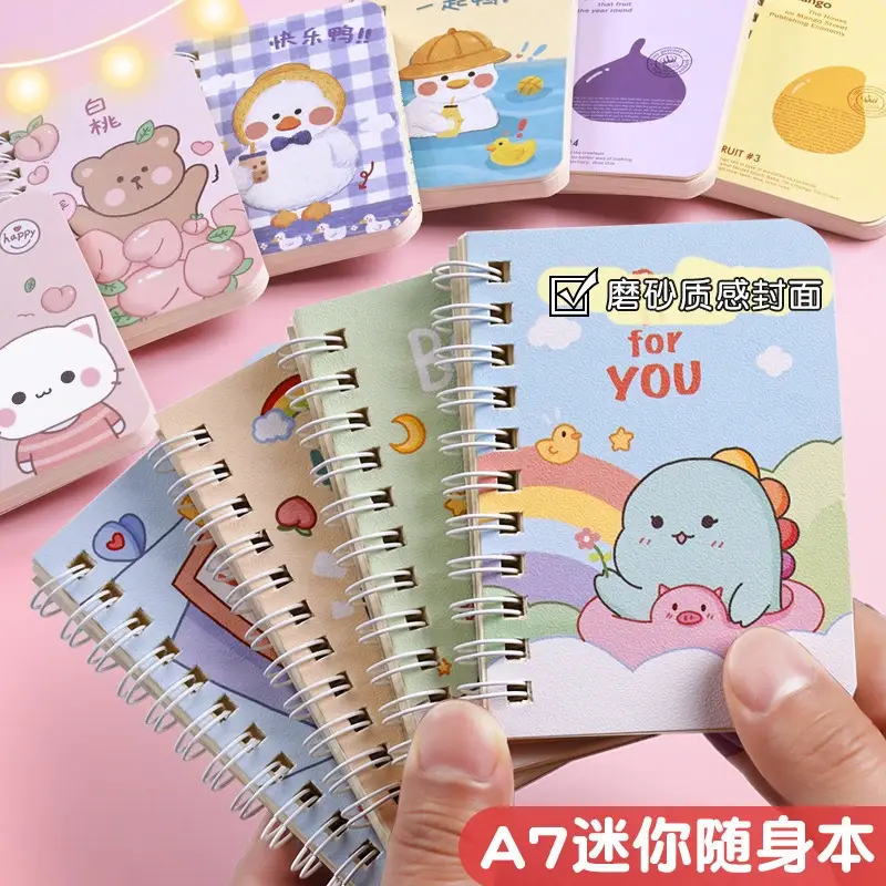Mini caderno de bolso espiral