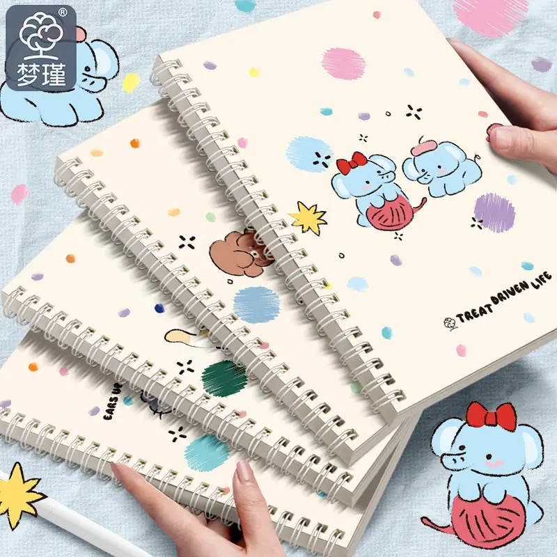 Caderno Espiral com Páginas Perfuradas
